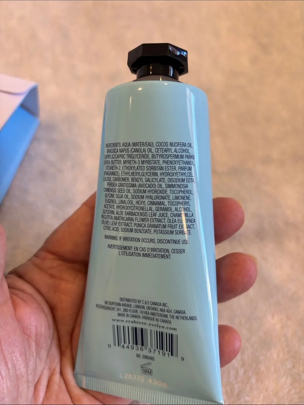 Crabtree & Evelyn Scented LaSOURCE Hand Therapy NWT 3.5oz